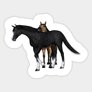 Horse fam Sticker